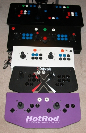 Parade of joysticks