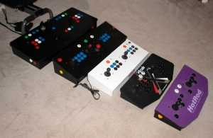 Parade of joysticks